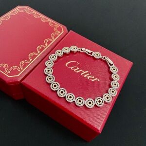 Cartier Gold and Silver Circle Bracelet